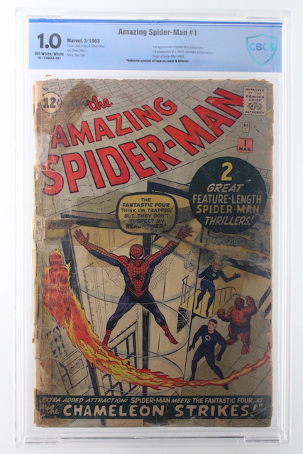 Amazing Spider-Man #1 - Marvel Comics 1963 CBCS 1.0